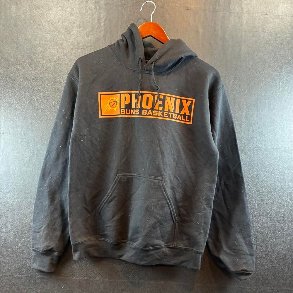 Nba Men's Black and Navy Hoodie